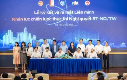 Trường Đại học Công nghệ – ĐHQGHN tham gia Lễ ký kết và ra mắt Liên minh nhân lực chiến lược thực thi Nghị quyết 57-NQ/TW