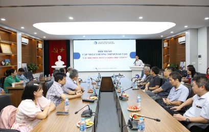Trường Đại học Công nghệ: Hội thảo cập nhật chương trình đào tạo “Các học phần Toán và Khoa học cơ bản”