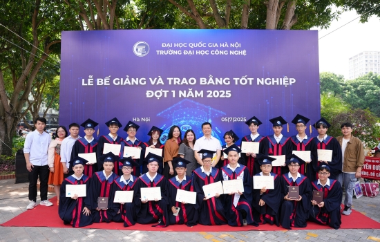 Lớp tiến trình đào tạo tích cực tại Viện Trí tuệ nhân tạo Trường Đại học Công nghệ: Hành trình bứt phá và khẳng định bản lĩnh sinh viên AI