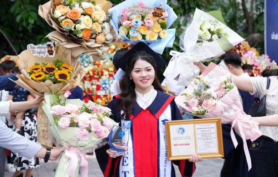 Nữ sinh Khoa học máy tính tốt nghiệp thủ khoa Đại học Công nghệ
